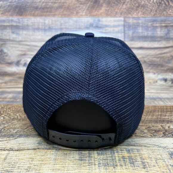 Washington Nationals Mens Trucker Hat Navy Snapback Montreal Expos Baseball Cap - Picture 5 of 8